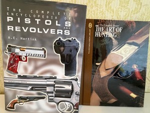 lot 654 image: Books - The Complete Encyclopedia of Pistols & Revolvers and The Art of Hunting