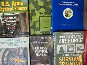 lot 657 image: Books - Military Training and More