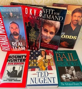 lot 660 image: Books - True Stories, Chuck Norris, Military and More
