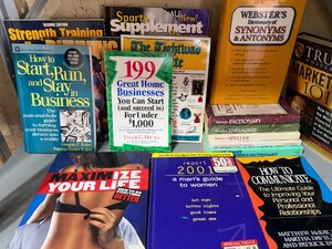 lot 662 image: Books - Mens Health, Business and MORE