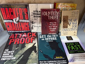 lot 663 image: Books - Finding Facts, Protecting Yours and MORE