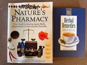 lot 113 image: Books - Natures Pharmacy and Herbal Remedies