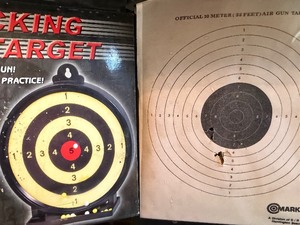 lot 634 image: Sticky Target and Marksman #2085 Pellet Trap