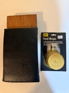 lot 682 image: Wall Punch Board and Hand Wrap