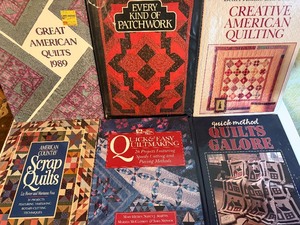 lot 521 image: Books - (6) Quilting