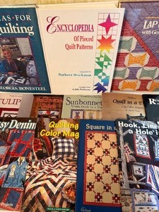lot 522 image: Books - Encyclopedia Of Pieced Quilt Patterns, Lap Quilting Hardbacks and MORE