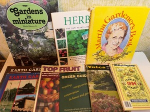 lot 312 image: Books - Gardens in Miniature, Herbs and More