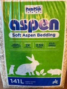 lot 314 image: Aspen Soft Pet Bedding 5 Cu. Ft., New BagSealed