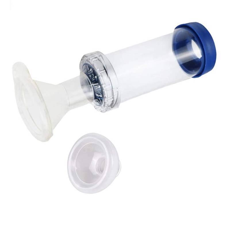 lot 29016 image: Cat Inhaler Spacer - 2 Mask Sizes for Giving Medicine to Your Pet-Helps Cat with Breathing & Delivering Medication Fits
