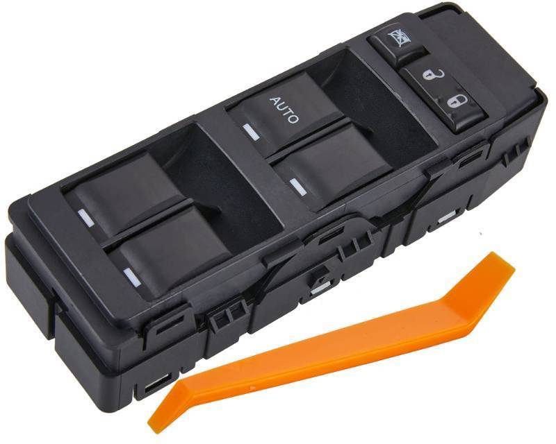 lot 29106 image: ZAPOSTS 76 Metal Pins.Power Window Switch Fits for Chrysler 200 300 Sebring,Dodge Avenger Caliber Charger Magnum Compass Patriot Driver Side Control Door vidrios Master Switch 04602780AA