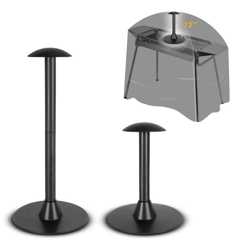 lot 39267 image: TBTeek Grill Griddle Cover Support Pole for Outdoor Small BBQ Gas Grill Table Covers, Prevent Water Pooling and Collecting Debris, Fits All inch Blackstone Weber Char-Broil Outdoor Grill Rack Covers