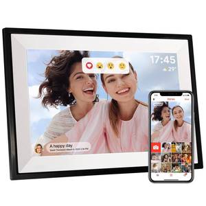 lot 24081 image: 10.1 Inch WiFi Digital Picture Frame Frameo, Photo Frame Electronic HD IPS Touch Screen 1280x800 32GB, Wall Mountable Smart Cloud Slideshow, Send Photos from Your Phone Anywhere, Valentines Day Gifts