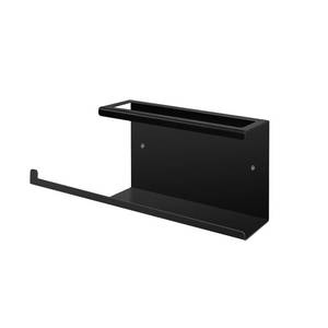 lot 24101 image: LHERUT Metal Bathroom Magazine File Toilet Paper Organizer Storage Holder Stand Wall Mount,Magazine Newspaper Book Mail Display Organizer Rack,Toilet Tissue Rack Scroll Stand Roll (Left Side)