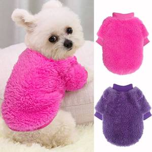 lot 29447 image: 2 Pack Dog Sweaters for Small Dogs, Warm Puppy Clothes Winter, Fleece Pet Sweater for Doggie Boy Girl, Cat, Kitten Chihuahua Bulldog Pug Beagles, XS