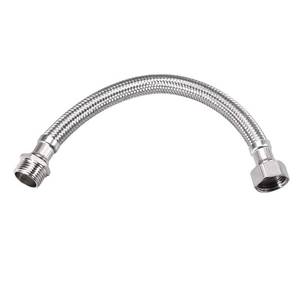 lot 29455 image: uxcell BSPP Faucet Supply Line Connector G12 Female x G12 Male 8 Inch Length 304 Stainless Steel Hose