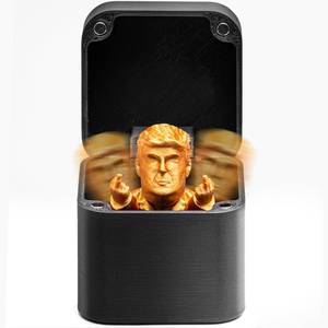 lot 29463 image: Middle Finger in A Box, Gag Gifts Christmas, Funny Gifts, Joke Prank Gag Quirky Gifts for Guys Men (1 Hand Broke)