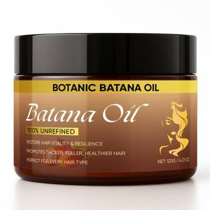 lot 29480 image: XPDGVS Botanic Batana Oil 100% Pure Cold-Pressed Honduras Hair Oil  Natural Nourishment for Stronger, Healthier, Shinier Hair  Deep Repair & Moisture for All Hair Types, Men & Women,4.23oz