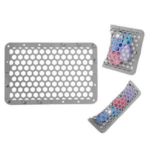 lot 29506 image: REVEX Silicone Dishwasher Bag,Dishwasher Basket for Baby Items,Baby Bottle Dishwasher Baskets with Adjustable Sizing for Small Parts,Nipples,Pacifiers and Toy Accessories.(Grey),11.8 x 7.9