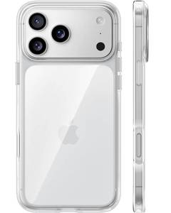 lot 29526 image: TORRAS for iPhone 17 Pro Case Crystal Clear, Ultra-Thin, 2025 Upgraded Non-Yellowing, Military-Grade Protection, Transparent Slim Case for iPhone 17 Pro Phone Case, Soft, Anti-Scratch, Clear
