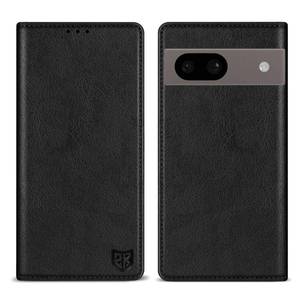 lot 39591 image: ZZXX for Google Pixel 8A Wallet Case with RFID Blocking Card Slot Stand Strong Magnetic Leather Flip Fold Protective Phone Case for Google Pixel 8A Case Wallet(Black-6.1 inch)