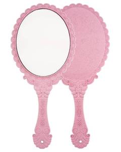 lot 39632 image: XPXKJ Hand Mirror Vintage Handheld Mirror with Handle Vanity Makeup Mirror Travel Mirrors