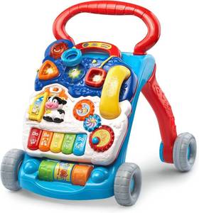 lot 211285 image: VTech Sit-to-Stand Learning Walker (Frustration Free Packaging), Blue