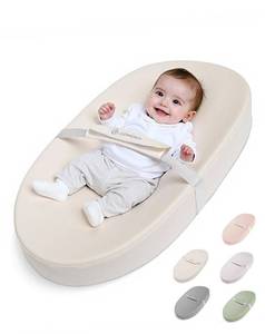 lot 311198 image: COMOMY Baby Changing Pad with Wipeable & Waterproof PU Cover, Contoured Diaper Changing Pad for Dresser with Non-Slip Safety Belt, Portable and Lightweight, Large Cushioned Foam, Beige