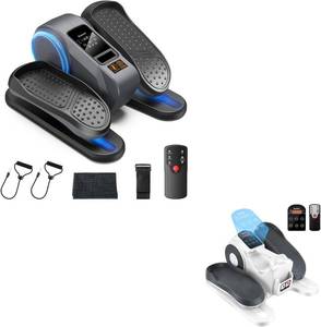 lot 411150 image: Retails for $180 Gonex Under Desk Elliptical Exercise Machine for Seniors, Electric Ellipse Leg Exerciser with Remote, 16 Adjustable Speeds, 3 in 1 & 2 in 1