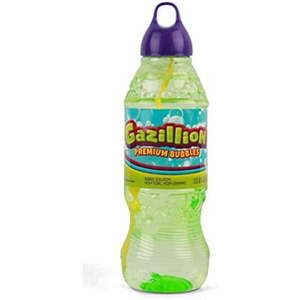 lot 20056 image: Gazillion Bubbles Premium 1 Liter Bubbles Solution Bottle Refill for Blower Toy Kids with Wand Bubbles Outdoor