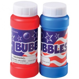 lot 20073 image: US Toy 1410X10 Patriotic Bubbles - 12 Per Pack - Pack of 10