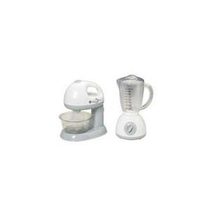 lot 20135 image: Constructive Playthings PGL-31 Pretend Play Action-Fun Appliances Mixer Set for Toy Kitchens, Grade Kindergarten to 3, 2 Piece