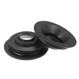 lot 20142 image: VekAuto 2 Pcs Car Headlight Housing Dust Seal Cap, 70mm Universal for Aftermarket Headlamp Xenon Light LED Retrofit Durable Rubber Black