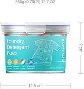 lot 20008 image: Babypeach Laundry Detergent Packs