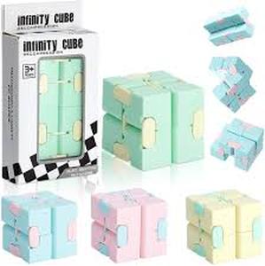 lot 20010 image: Infinity Cube Decompression Fidget Toy - 3 Pack