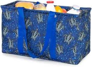 lot 20107 image: VP Home Reusable Tote Bags for Grocery and Picnic- New