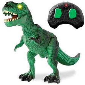 lot 20183 image: Remote Control RC Toy with LED Lights for Kids and Toddlers 3 to 12 Years Old Boys and Girls (Green T-rex)