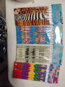 lot 2042 image: Kid Fun Pencils - 4 Packs of 12 (Colors may Vary)