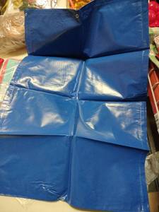 lot 2058 image: Blue Rectangle Tarp