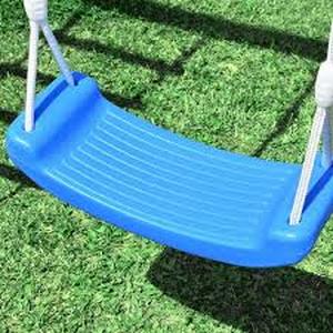 lot 2003 image: Backyard Discovery Molded Swing Seat - Blue