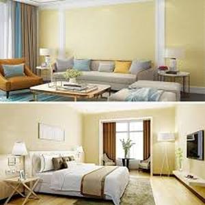 lot 2014 image: KAILOK Beige Silk Wallpaper Self Adhesive Peel and Stick Contact Paper Removable Textured Wallpaper for Bedroom Livingroom Other Wall Easy to Use 23.6�196