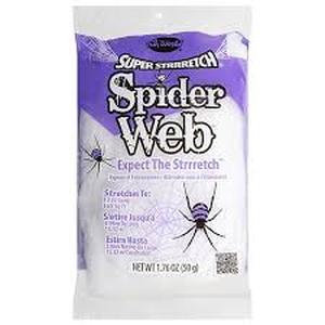 lot 2016 image: Fun World Super Stretch Spider Web - 24 Ct