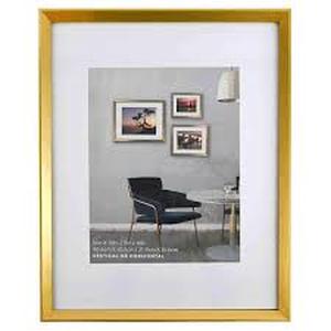 lot 2051 image: 16x20in Picture Frames, PhotoFrame for Wall Home Decoration, Gold