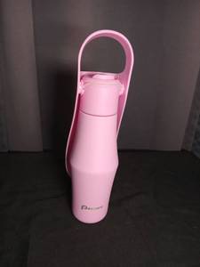 lot 1051 image: Persure Pink Insulated Water Bottle with Handle