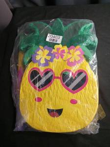 lot 1059 image: Hawaiian Pineapple Emoji Pinata