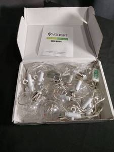 lot 1062 image: Yollight Wish Ball String Lights Set