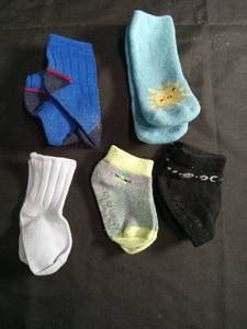 lot 1125 image: Baby Socks Bundle - Mixed Designs