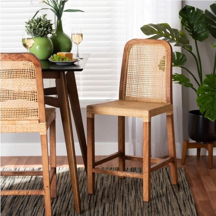 lot 12 image: Bali &amp pari Caspia Counter Stool 1pc - Retail $150
