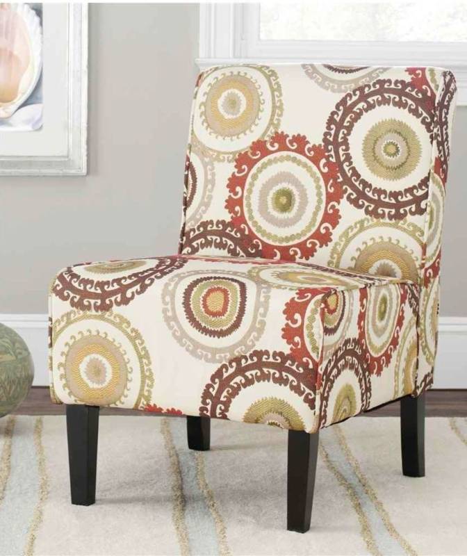lot 14 image: Safavieh Mercer Collection Stella Armless Club Chair - Retail $179