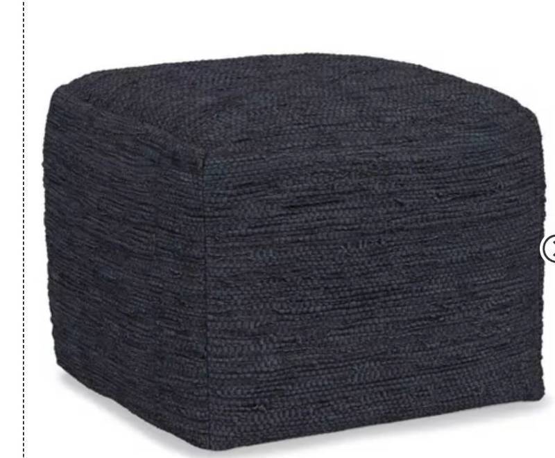 lot 15 image: Garcia Square Pouf - WyndenHall - Retail $115