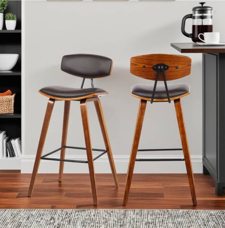 lot 60 image: Fox Counter Height Bar Stool - Retail $117